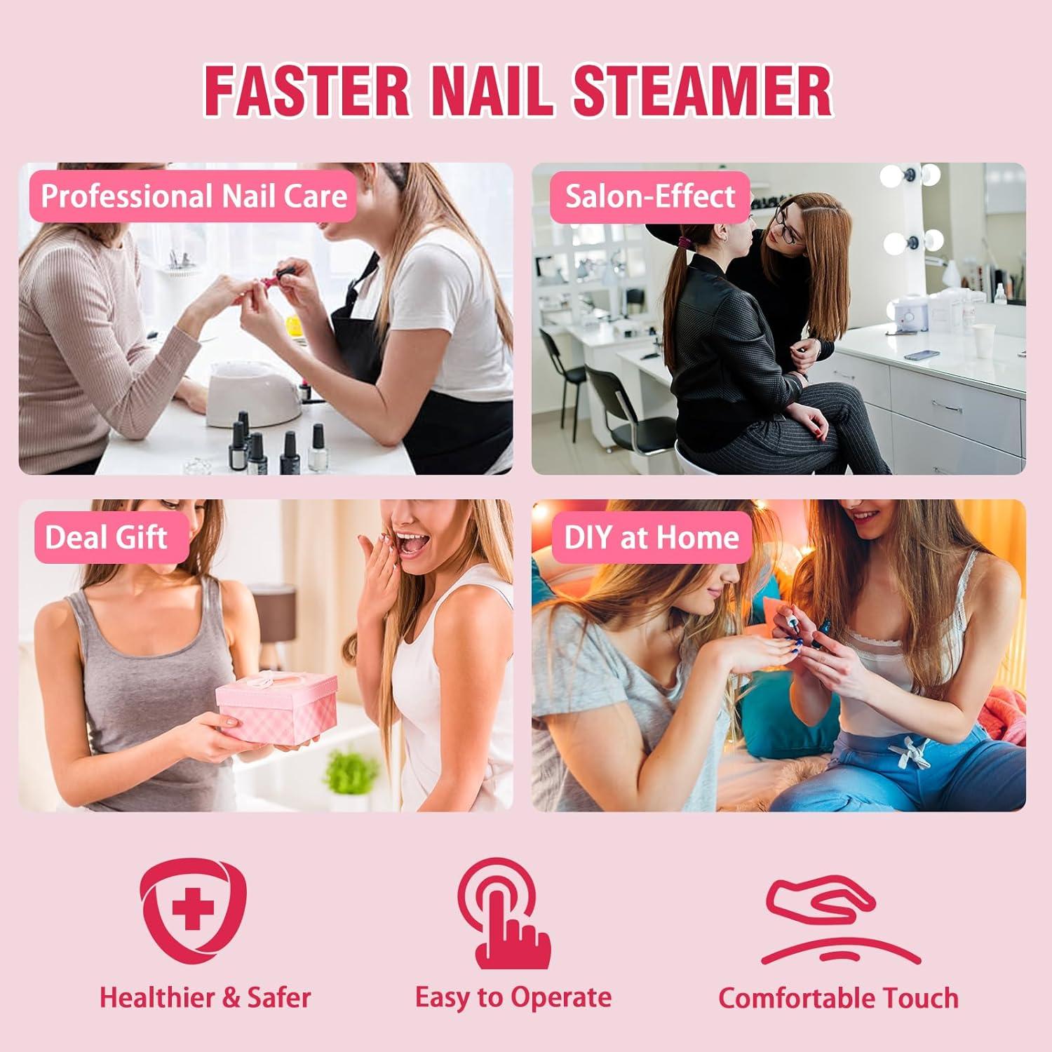 Removedor de Esmalte de Uñas en Gel Soiiw 1175 Vapor Portátil