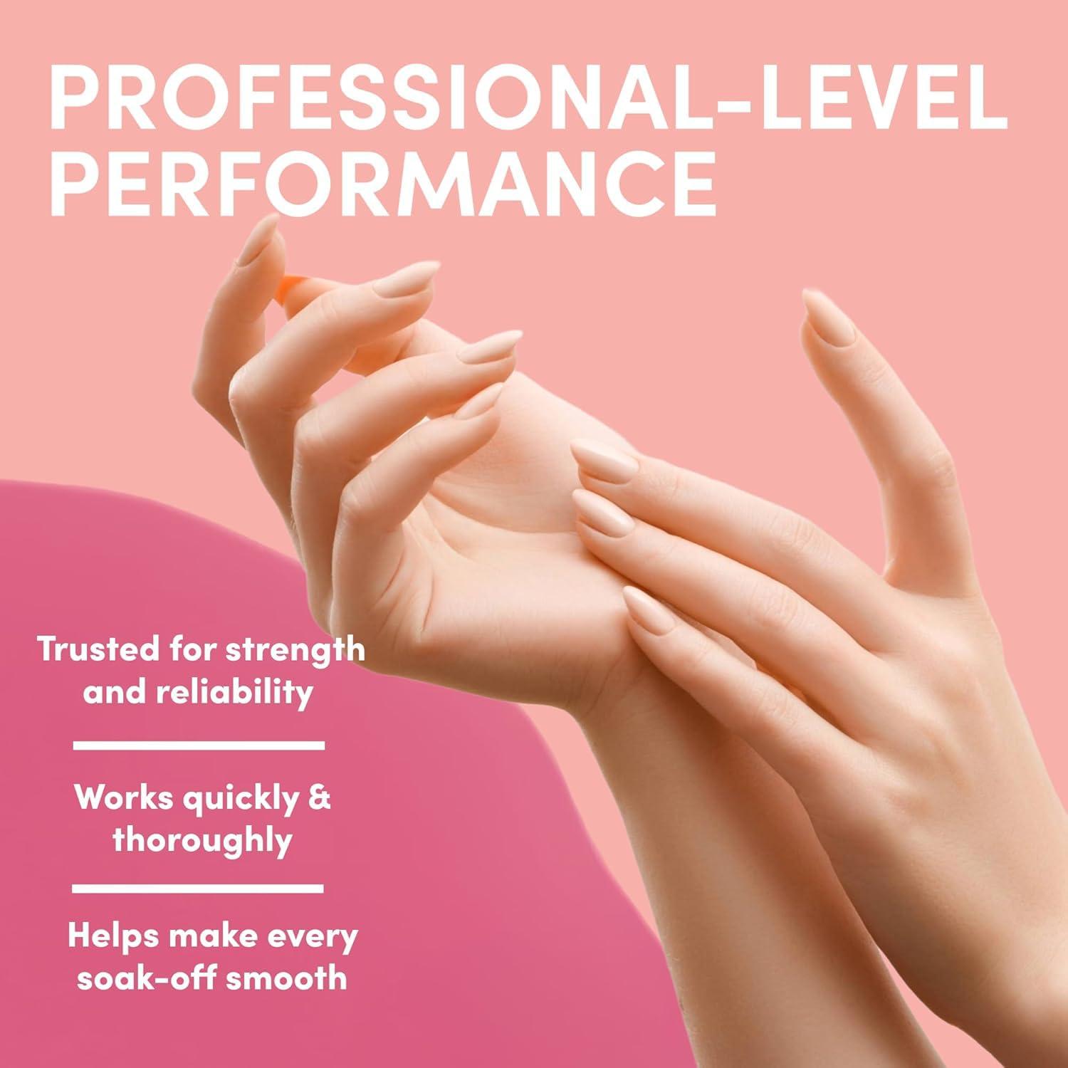 Removedor de Esmalte de Uñas Ella Mila 100% Acetona 236.6 ml