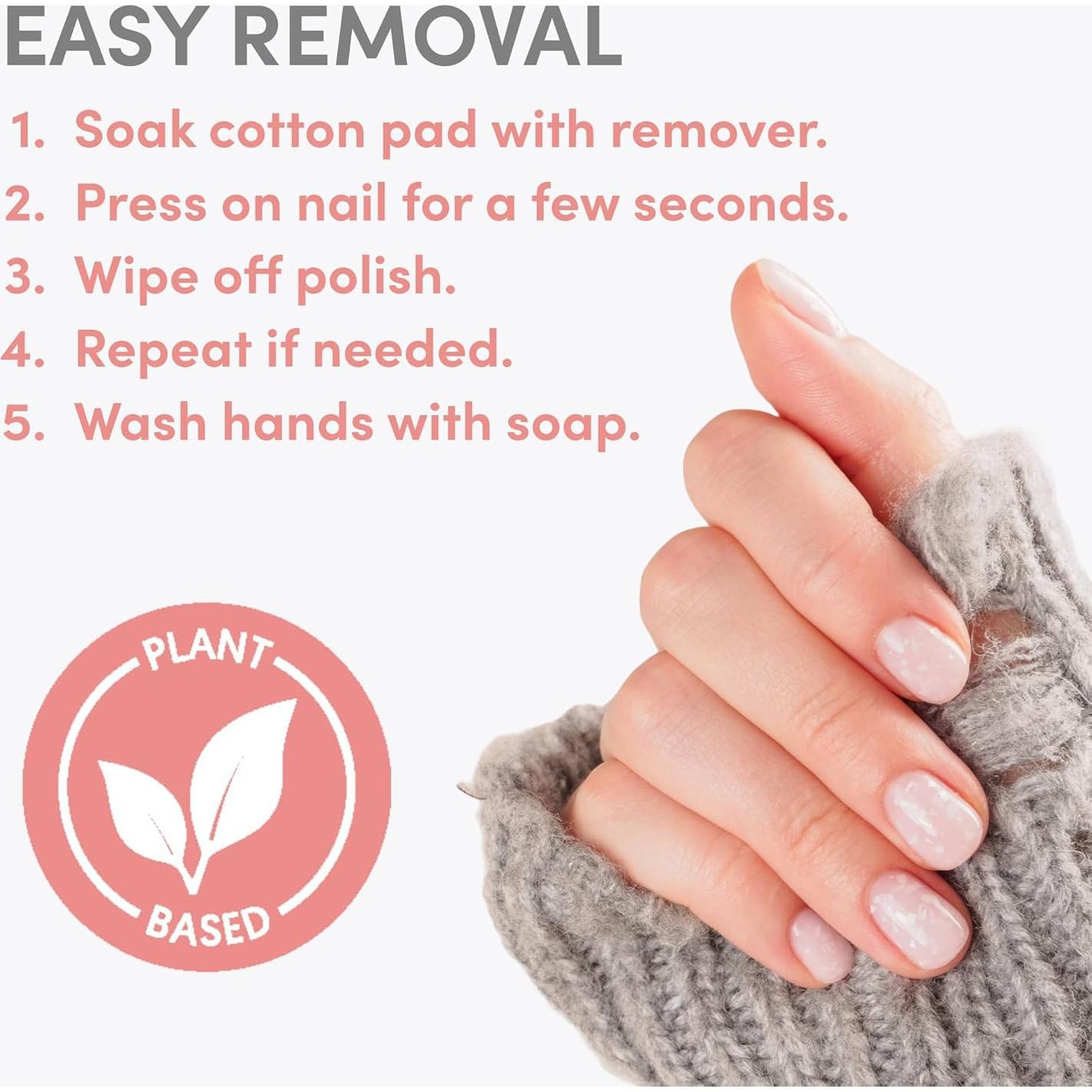 Removedor de Esmalte de Uñas Ella Mila 100% Acetona 236.6 ml