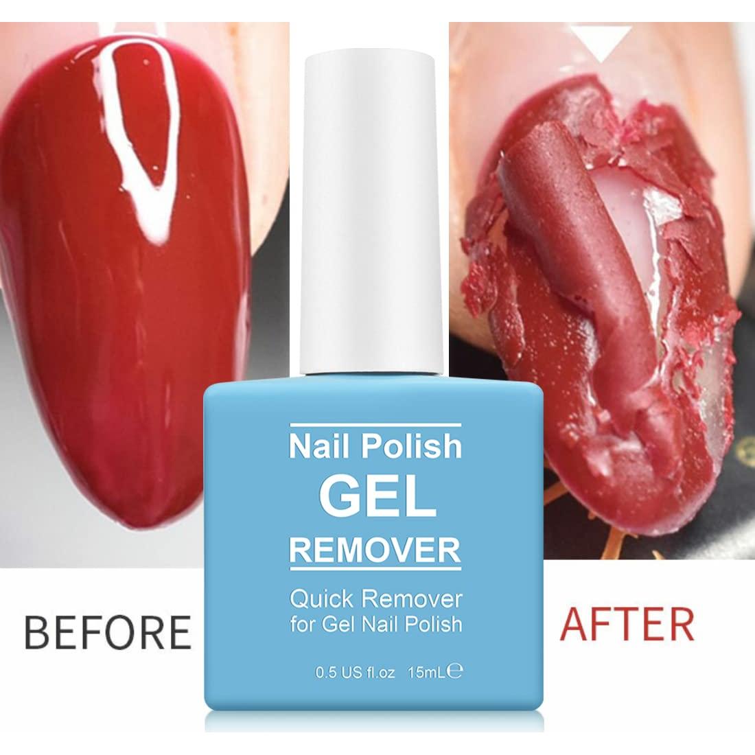 Removedor de Esmalte de Uñas en Gel 15ml - Rápido y Efectivo