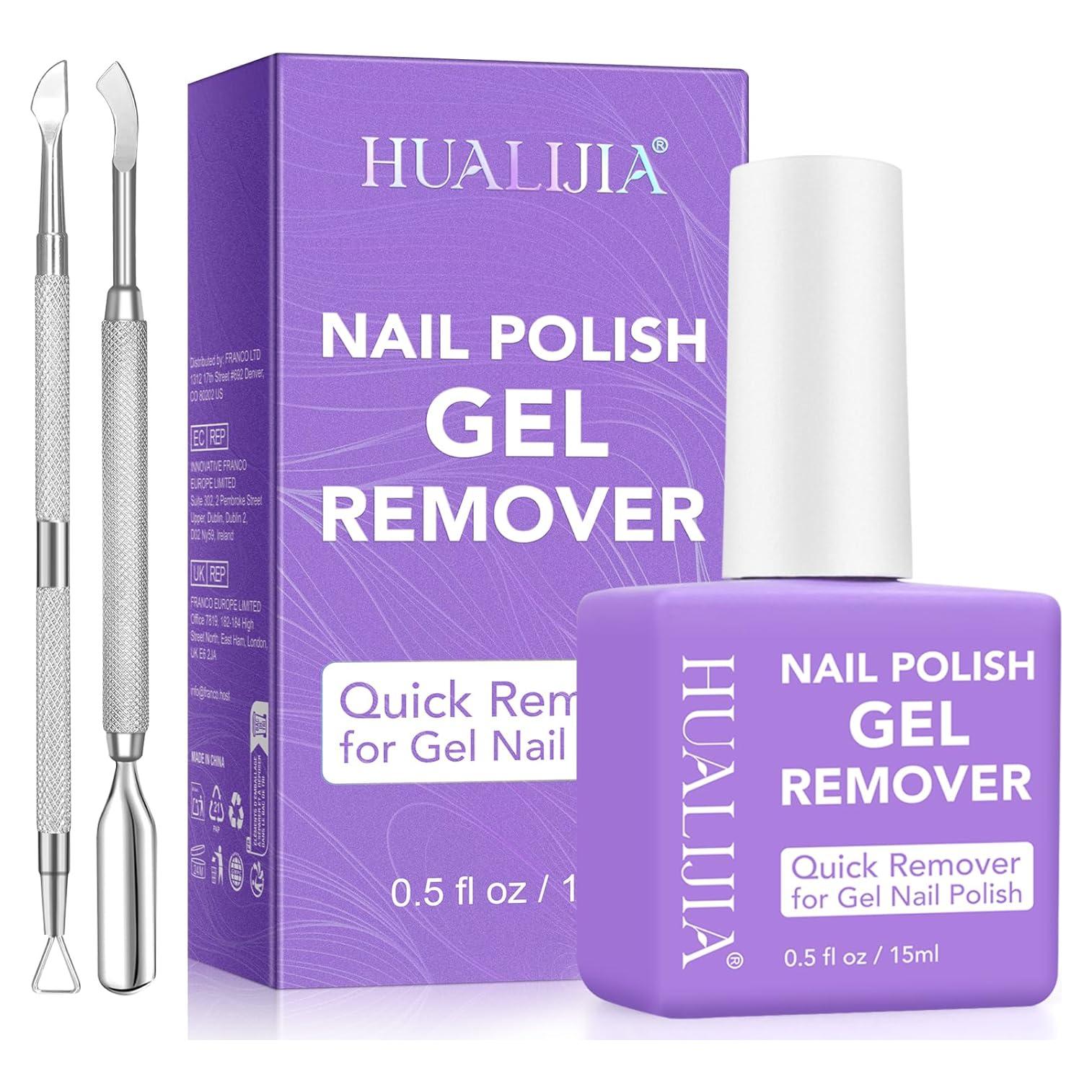Removedor de Esmalte de Uñas en Gel Akeeronn 15ML - Rápido y Seguro