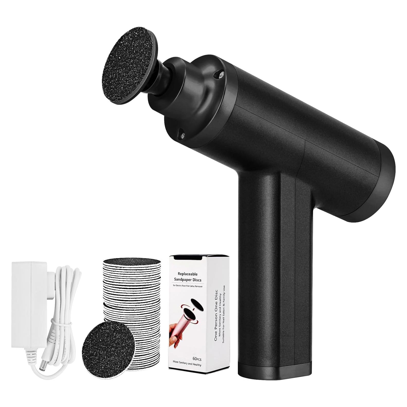 Removedor de Callos Eléctrico FCR-3 Ajustable 4500RPM Negro