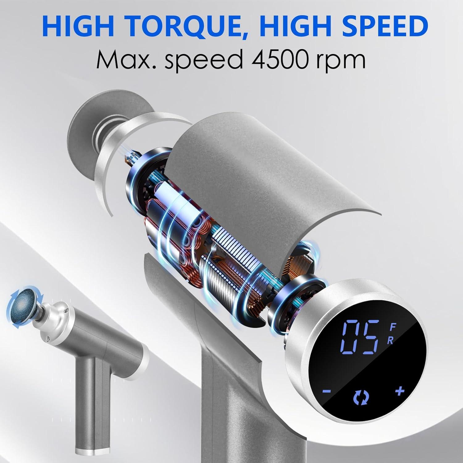 Removedor de Callos Eléctrico FCR-3 Profesional 4500rpm Gris