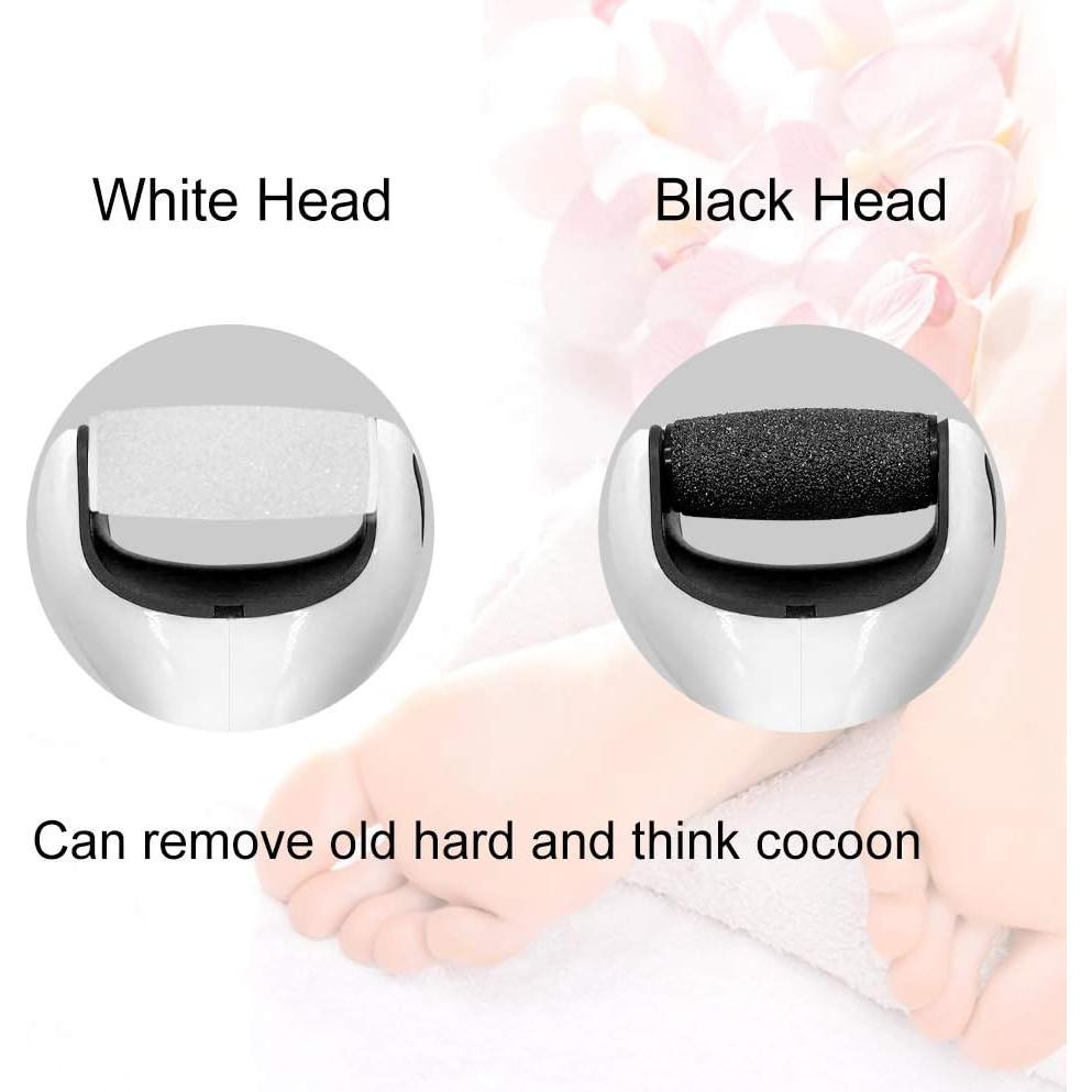 Lima Eléctrica para Pies BOMPOW Removedor de Piel Dura Negro