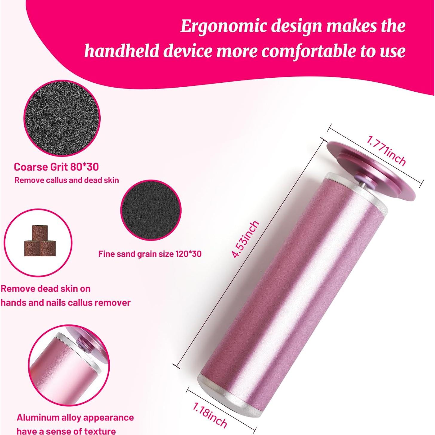 Removedor de Callos Eléctrico AiDwell 800RPM con 80 Discos