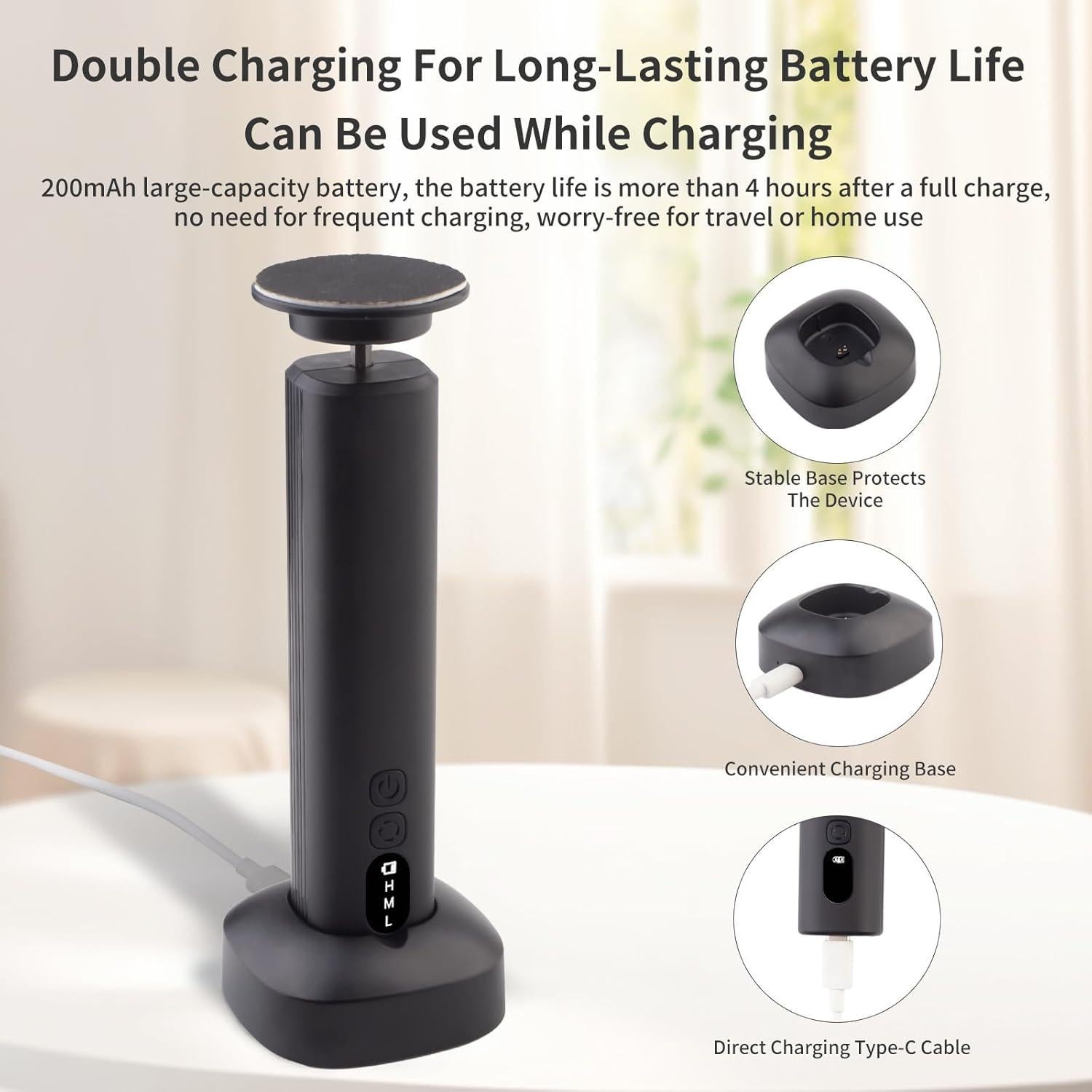 Removedor de Callos Eléctrico FyndAna 2 en 1 Inalámbrico