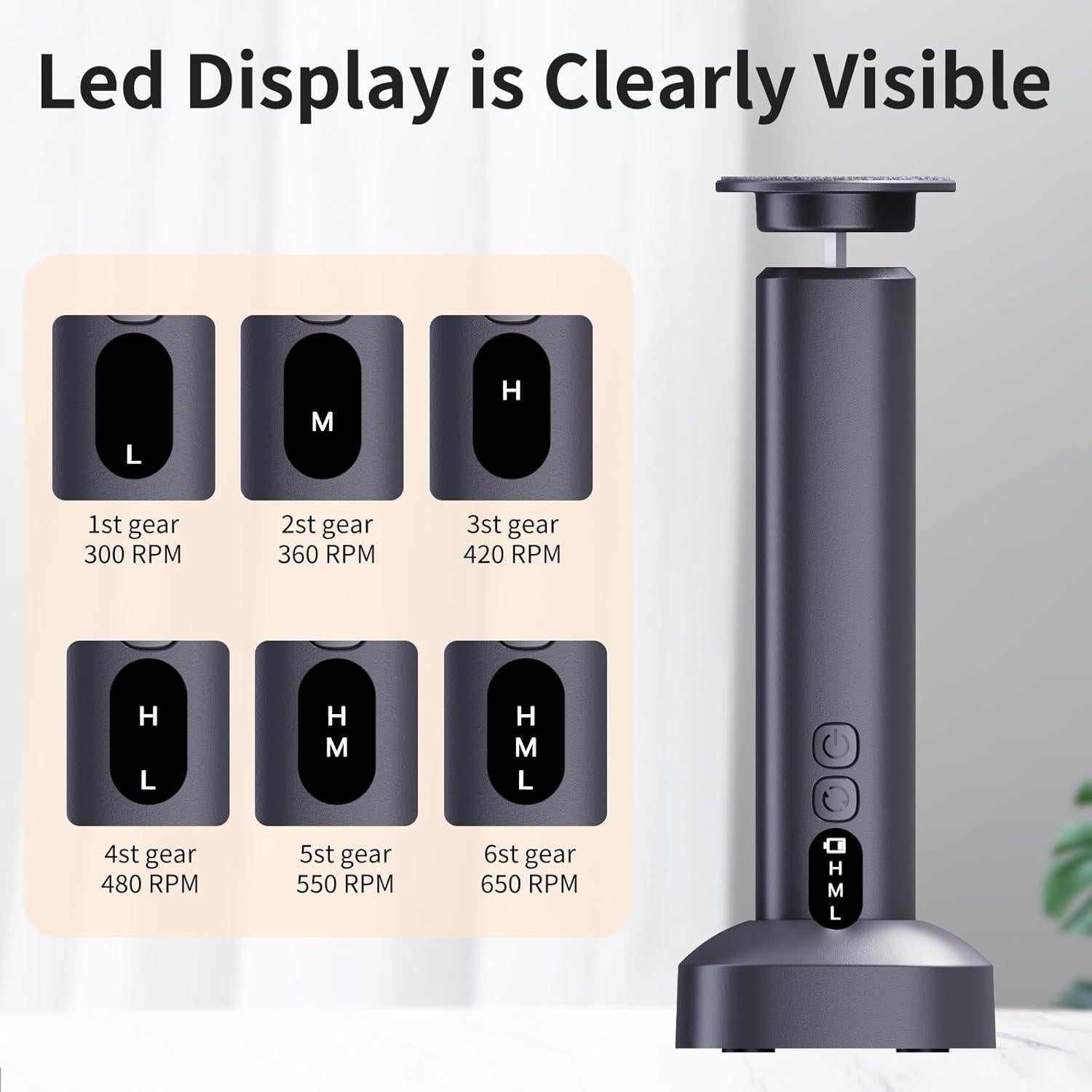 Removedor de Callos Eléctrico FyndAna 2 en 1 Inalámbrico