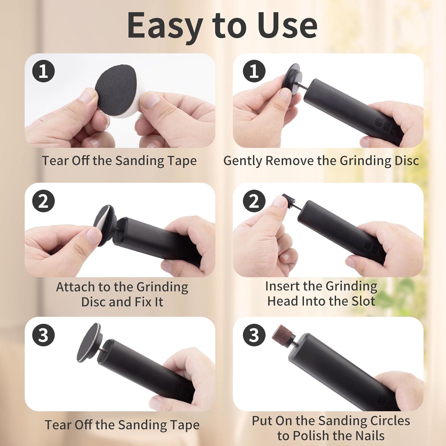 Removedor de Callos Eléctrico FyndAna 2 en 1 Inalámbrico