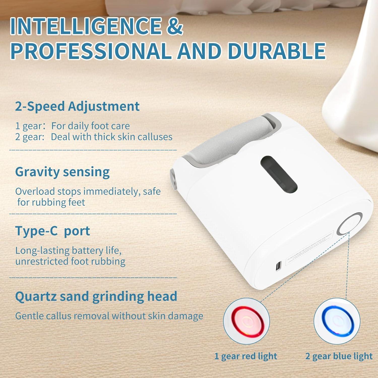 Removedor de Callos Eléctrico YunManHT con Spray y 2 Cabezas