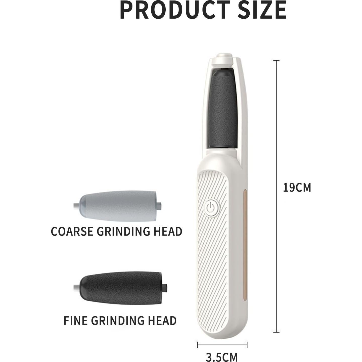 Removedor de Callos Eléctrico WANAVO QP-001 con 2 Cabezas
