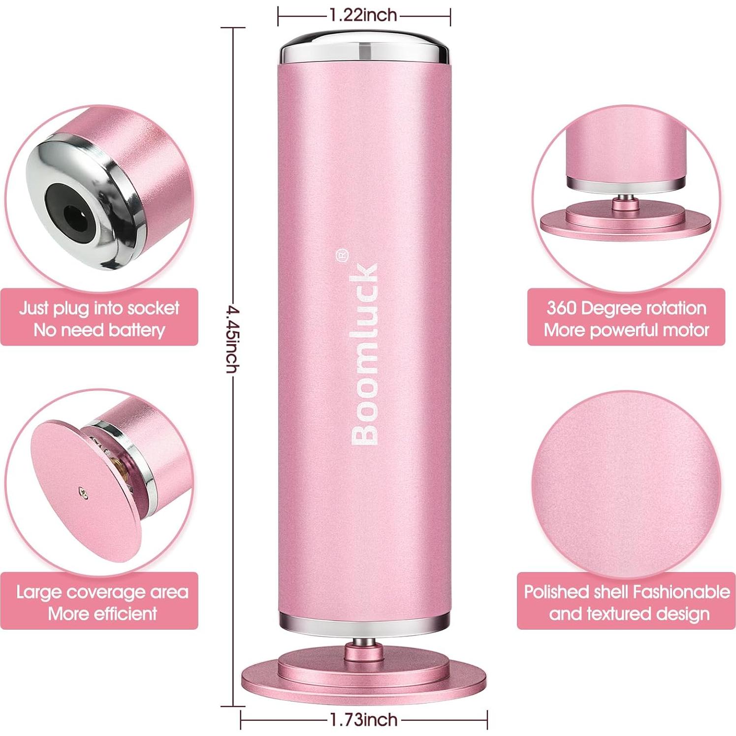 Removedor de Callos Eléctrico Boomluck con 60 Discos de Lija