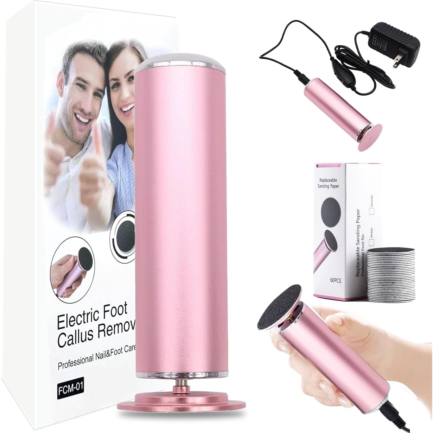 Lima Eléctrica para Pies Jeffyard FCM-01 con 60 Discos Lija