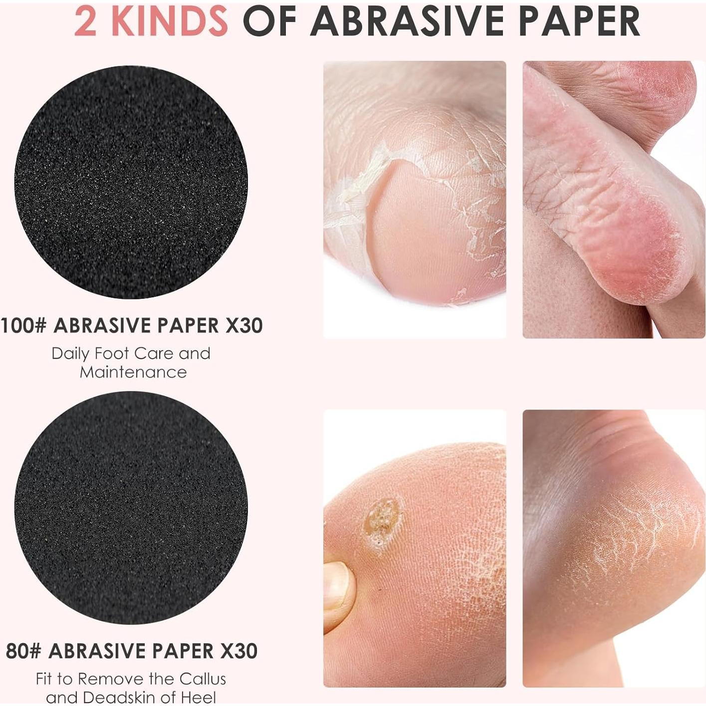 Removedor de Callos Eléctrico ChuangMaiShi con 60 Discos