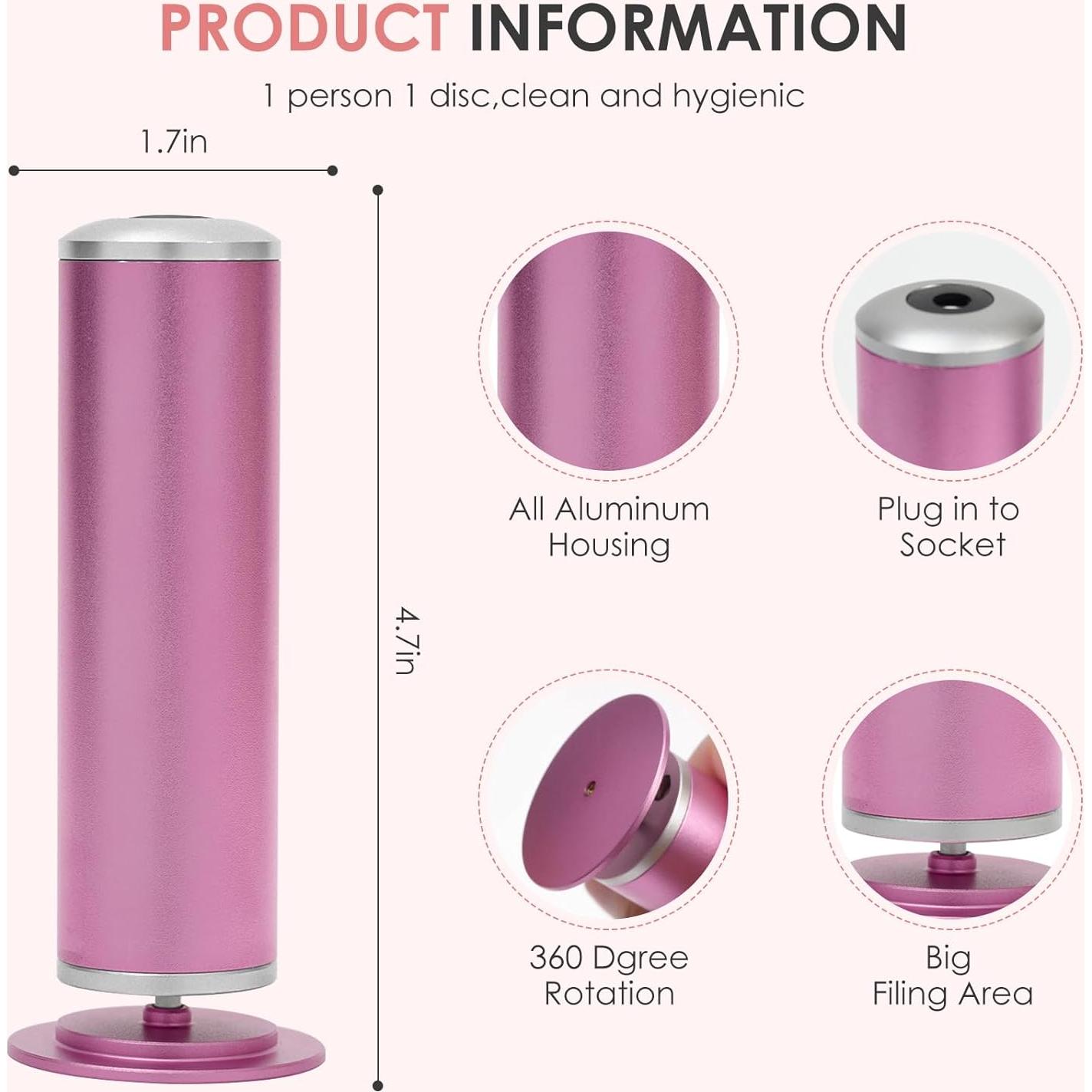 Removedor de Callos Eléctrico ChuangMaiShi con 60 Discos