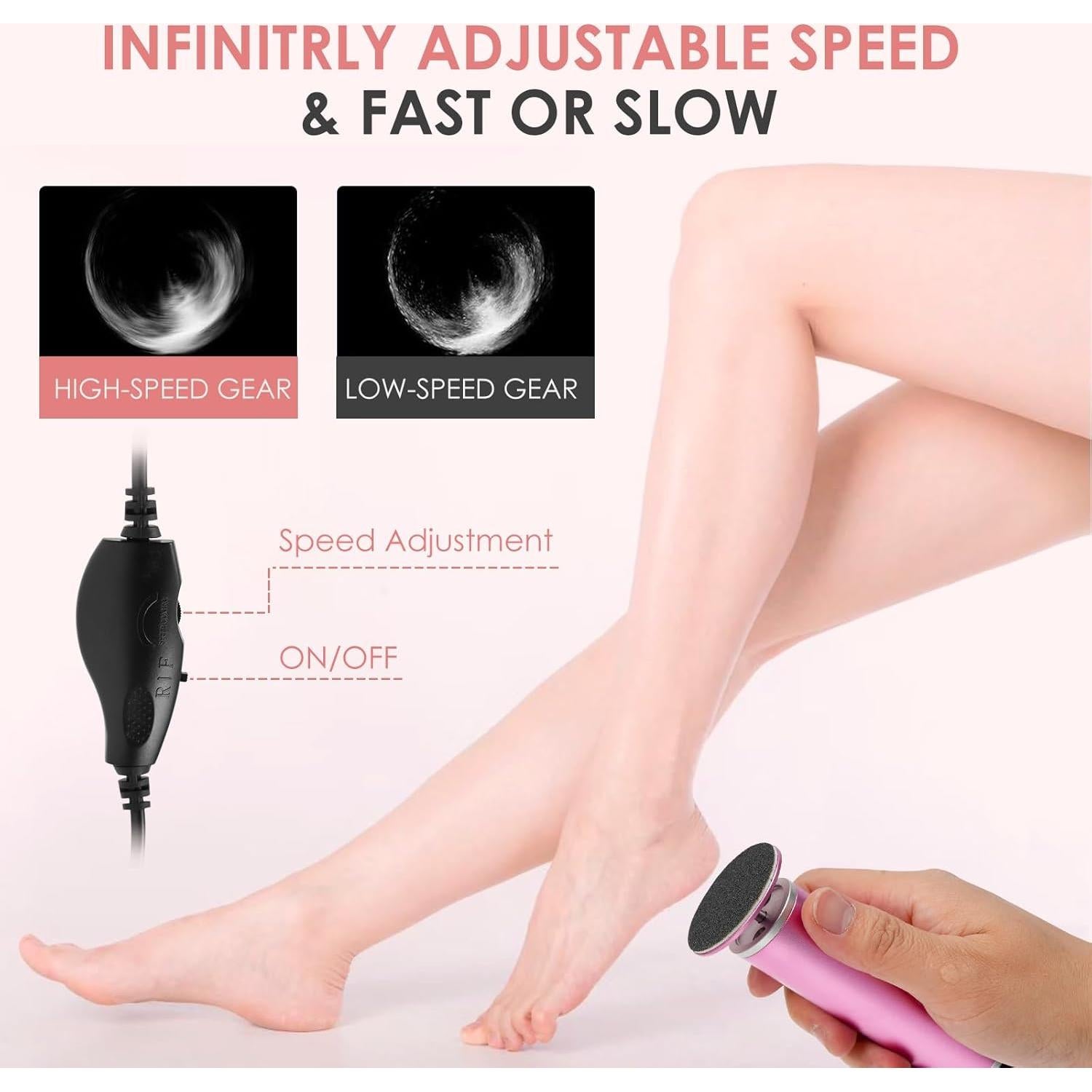 Removedor de Callos Eléctrico ChuangMaiShi con 60 Discos