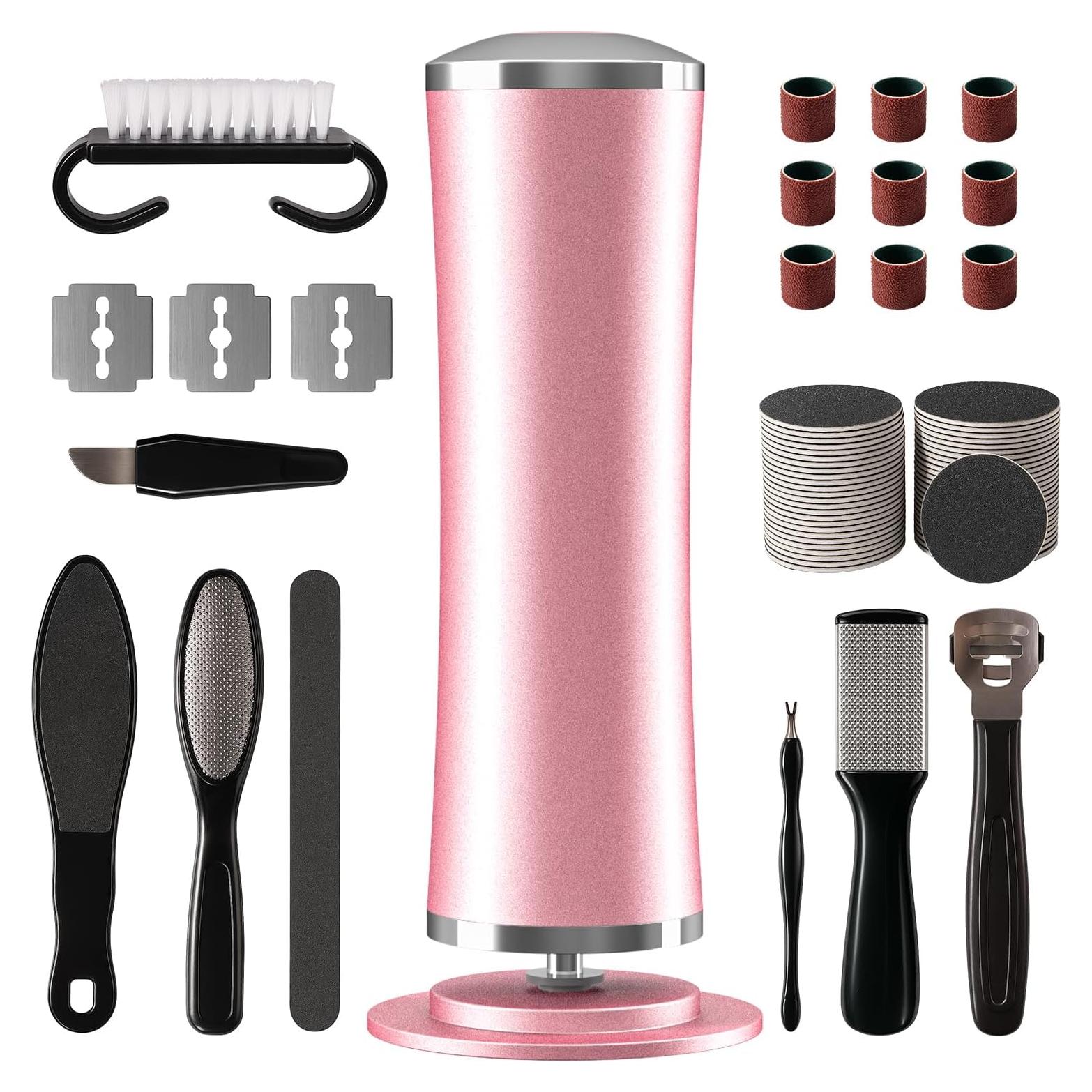 Removedor de Callos Eléctrico KOKABI 10 en 1 Rosa 1000 RPM