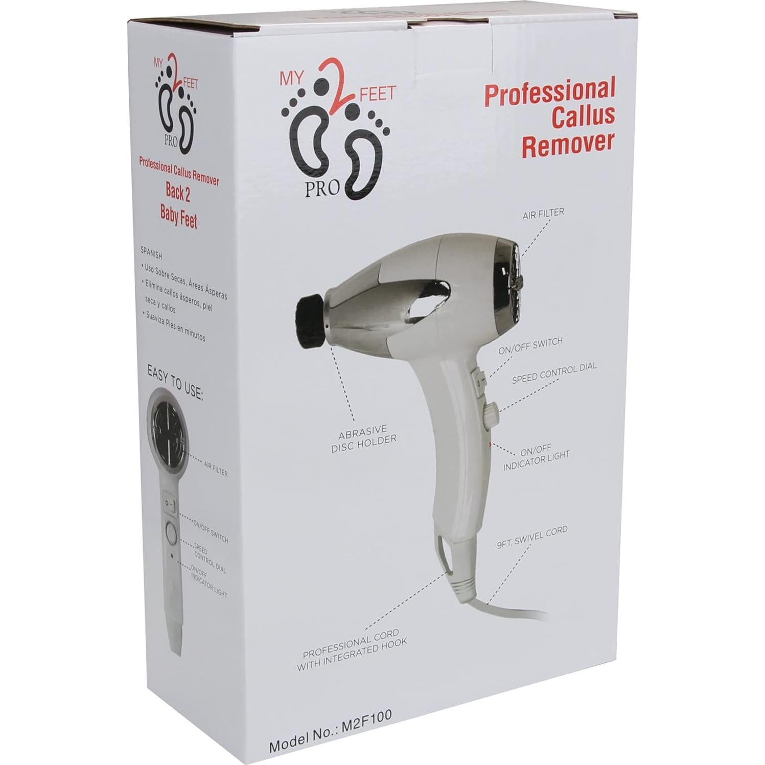 Removedor de Callos Eléctrico My2Feet con Discos Repuestos