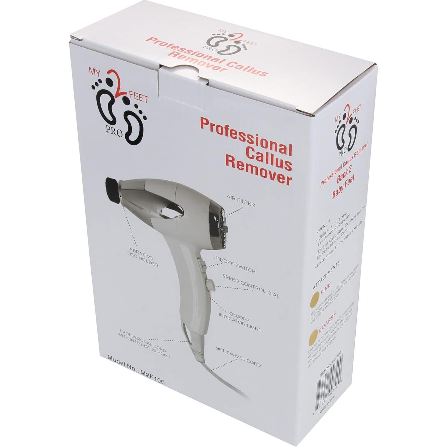 Removedor de Callos Eléctrico My2Feet con Discos Repuestos