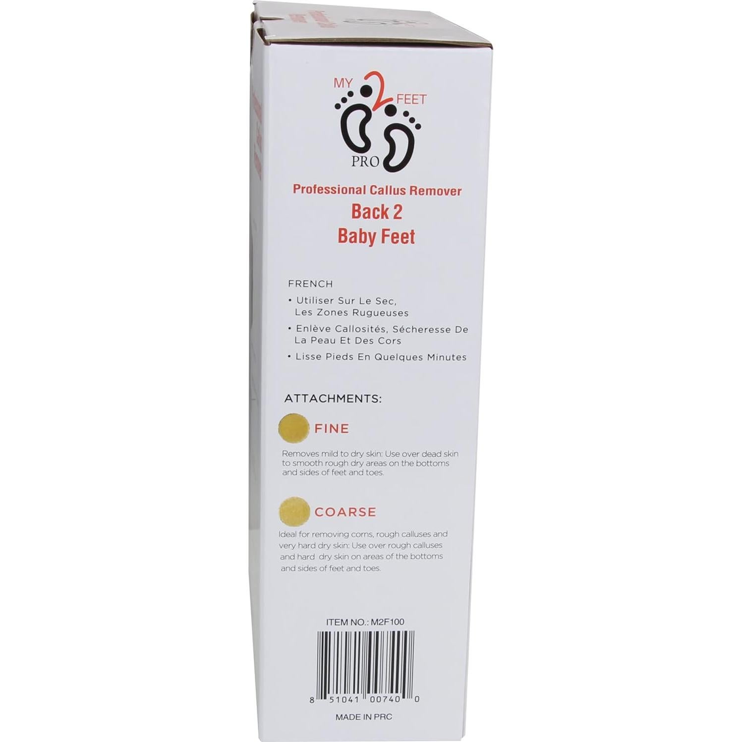 Removedor de Callos Eléctrico My2Feet con Discos Repuestos