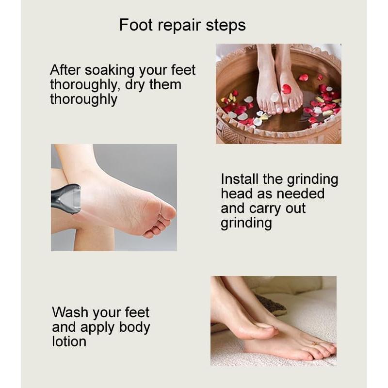 Removedor de Callos Eléctrico Huoxiuart 3 Velocidades IPX7