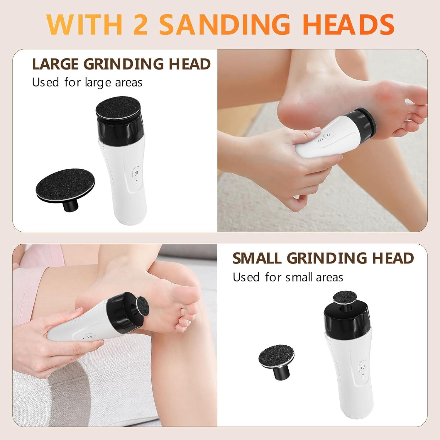 Removedor de Callos Eléctrico I.B.N Blanco 2200mAh 15000RPM