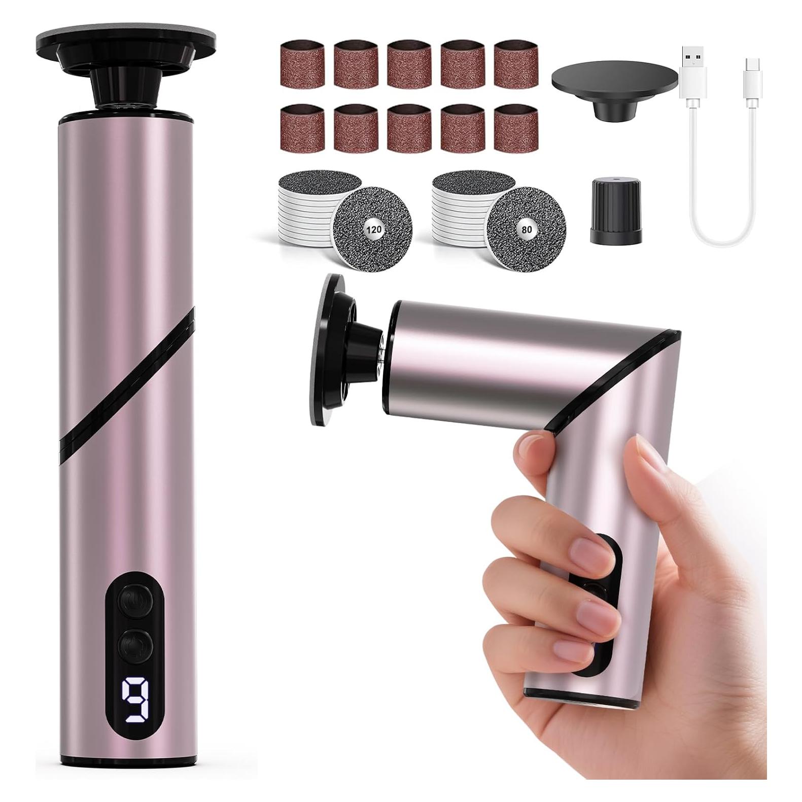 Removedor de Callos Eléctrico FUNKYLEE Oro Rosa 9 Velocidades