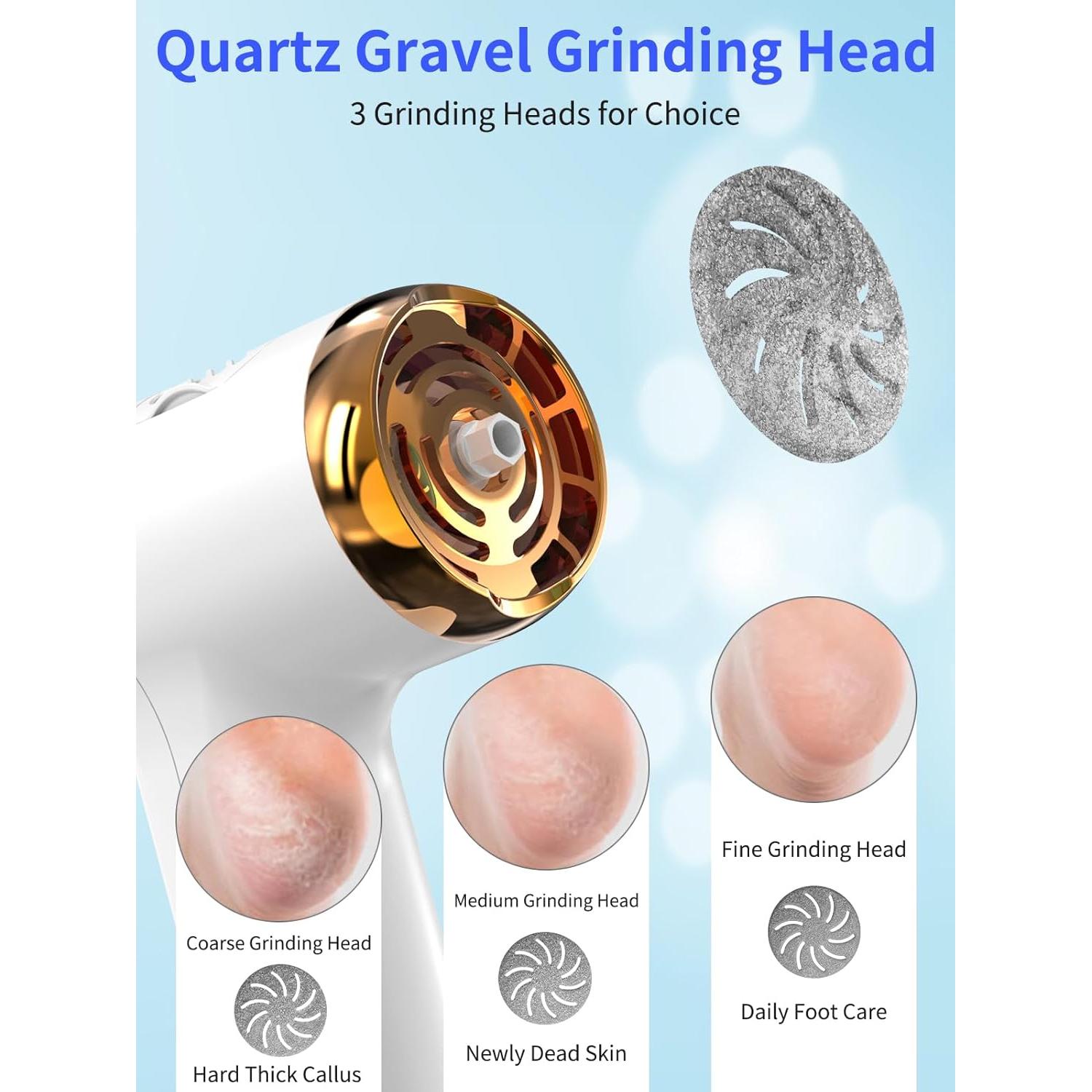 Removedor de Callos Eléctrico Alitamei con Aspiradora y USB