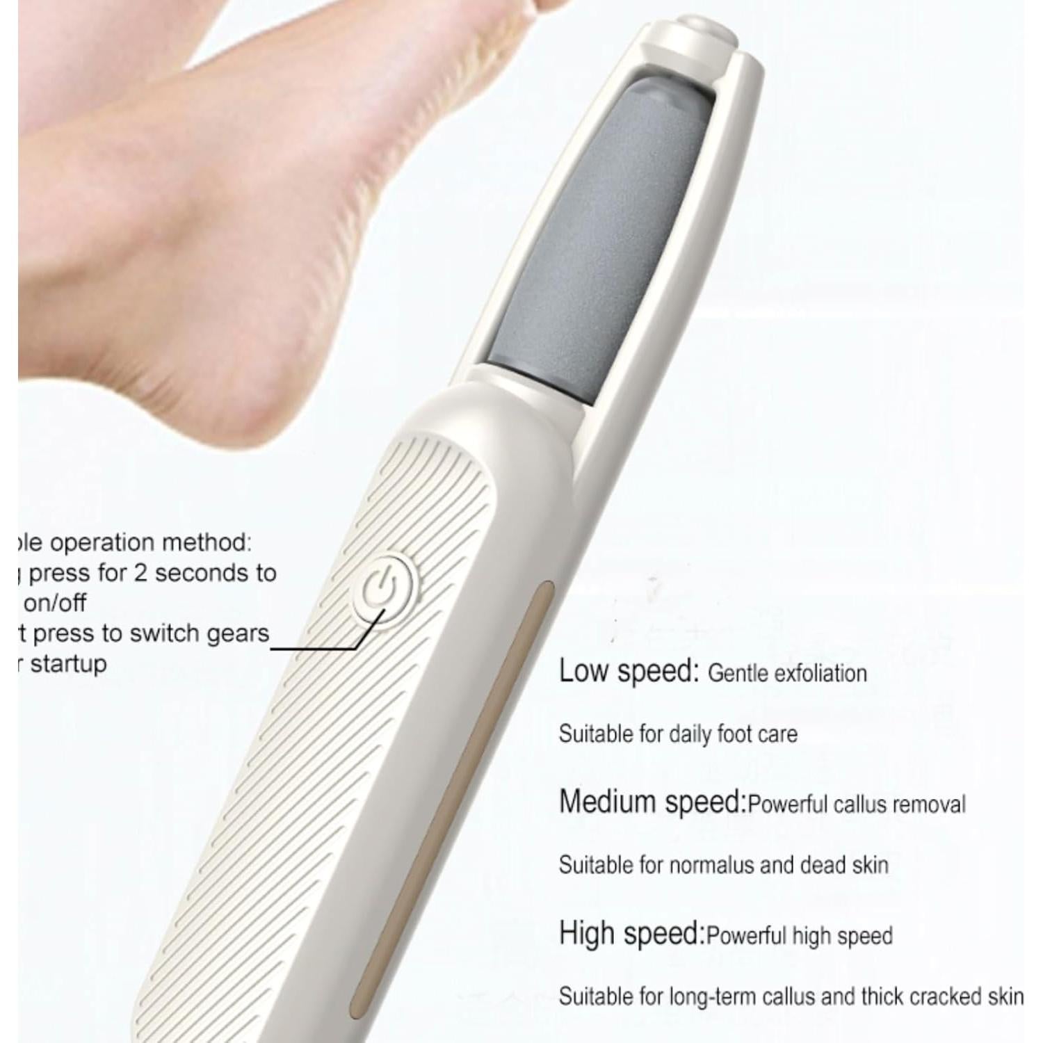 Removedor de Callos Eléctrico Genérico Efcr-001 Portátil