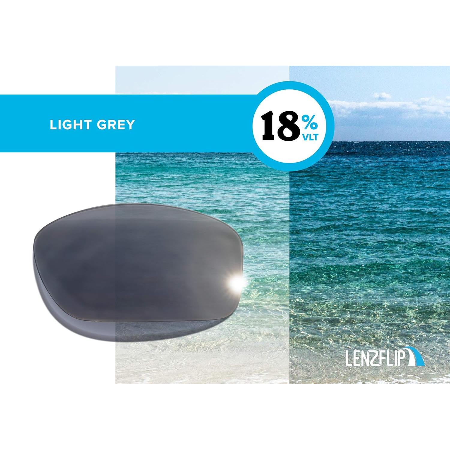 Lentes de Reemplazo Polarizados LenzFlip para Oakley Flak Jacket