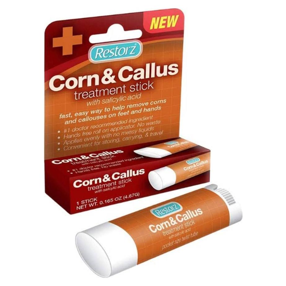 Restorz Removedor de Maíz y Callos en Barra con Ácido Salicílico - 1 Unidad
