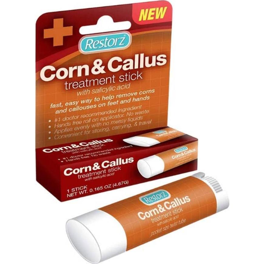 Restorz Removedor de Maíz y Callos en Barra con Ácido Salicílico - 1 Unidad