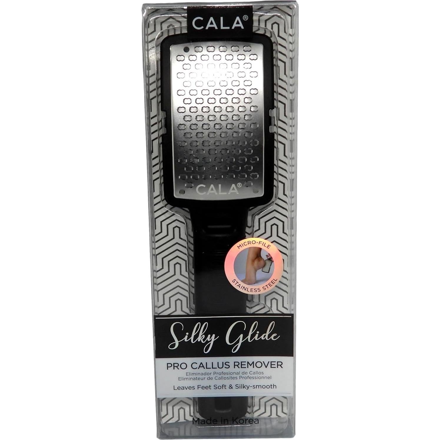 Removedor de Callos Cala Silky Glide Negro - Acero Inoxidable