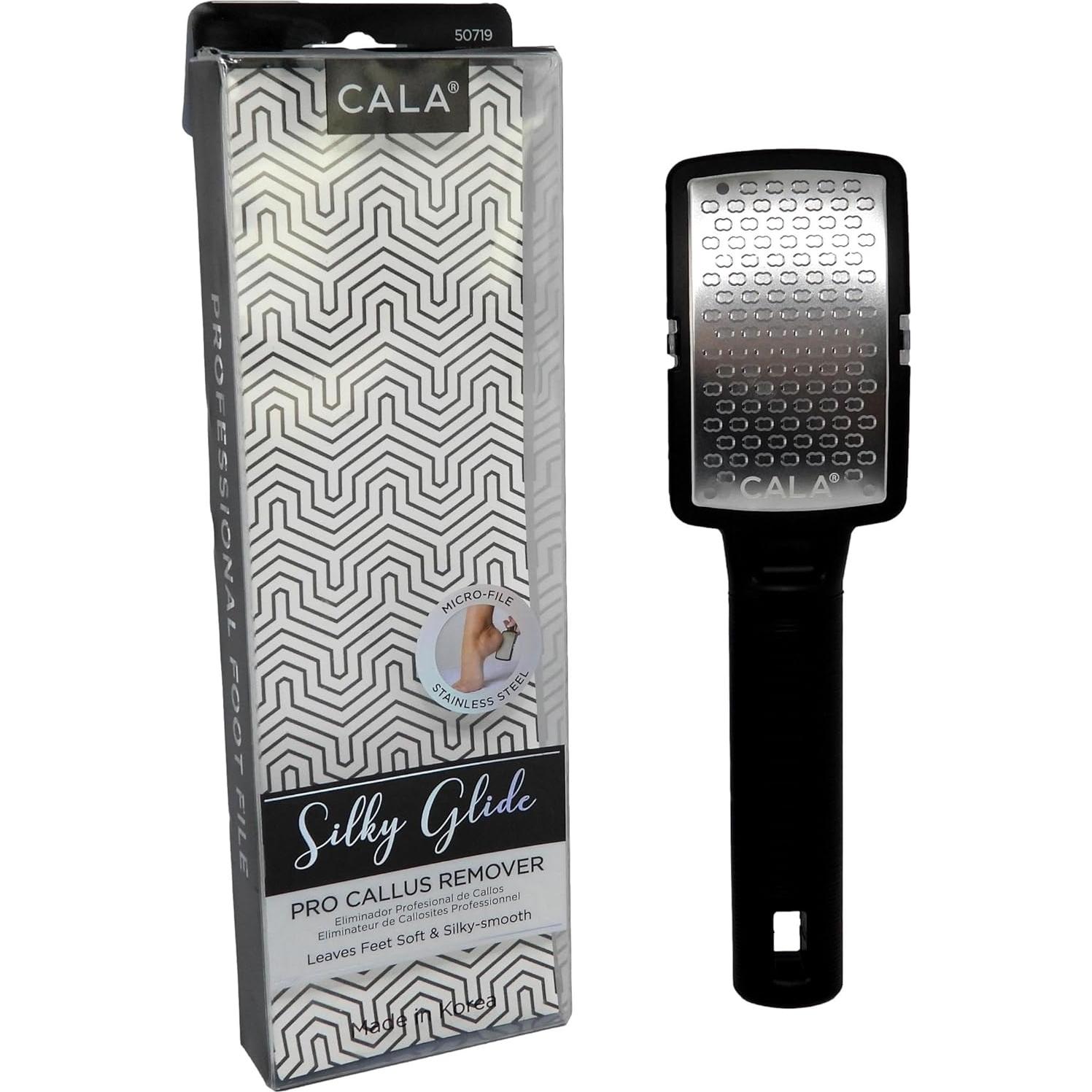 Removedor de Callos Cala Silky Glide Negro - Acero Inoxidable