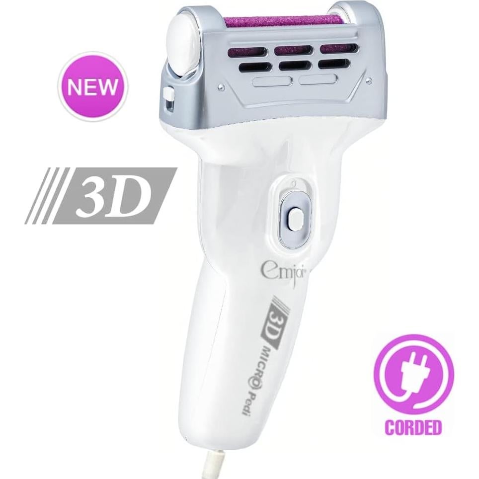 Emjoi Micro-Pedi Power Removedor de Callos Eléctrico Azul