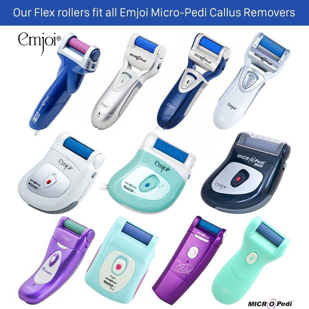 Emjoi Micro-Pedi Power Removedor de Callos Eléctrico Azul