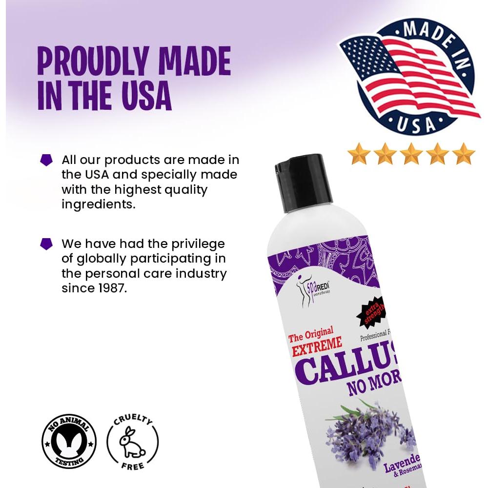 SPA REDI Removedor de Callos 340g - Suaviza Talones Secos