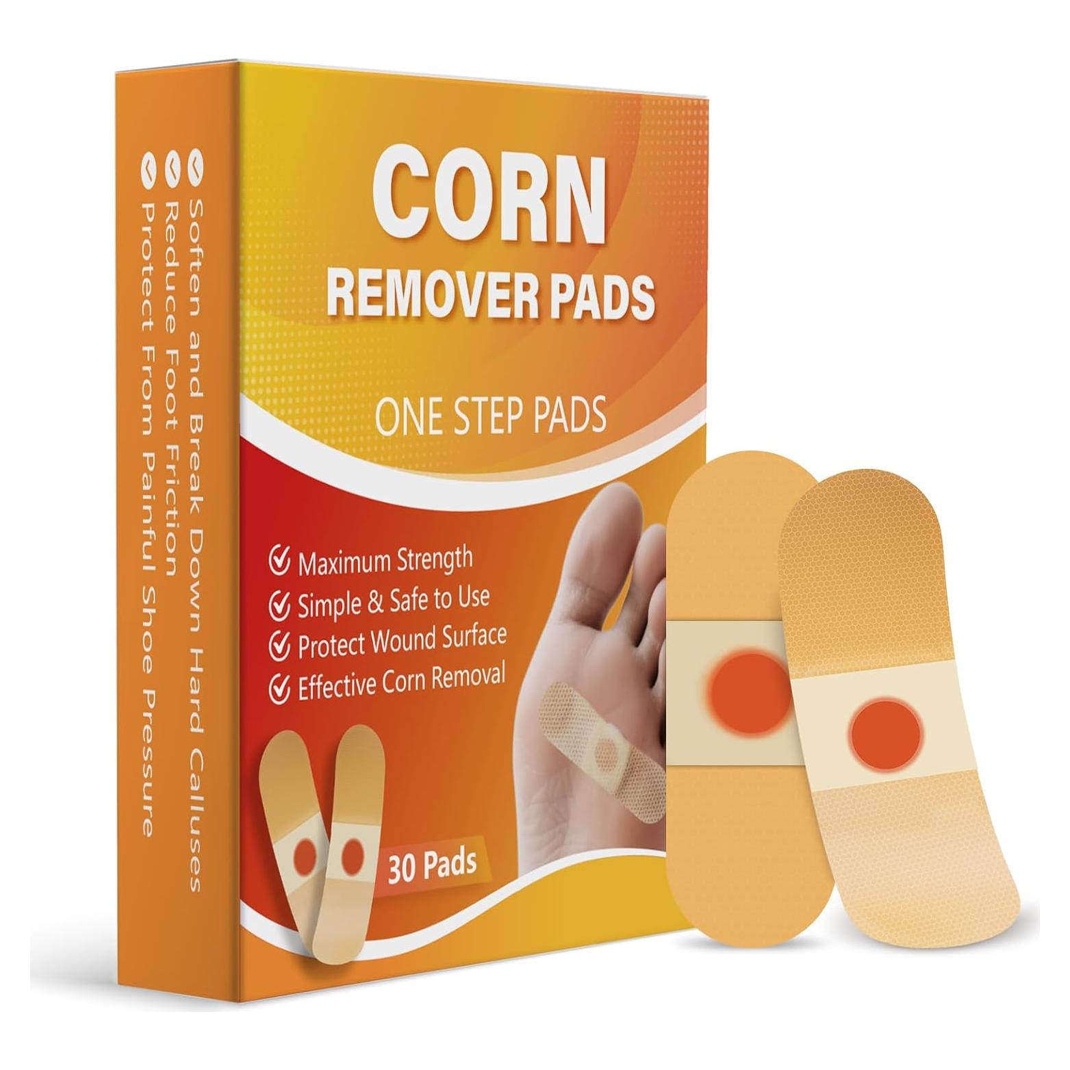 Parches Removedores de Callos AEE - 30 Parches 40% Ácido Salicílico