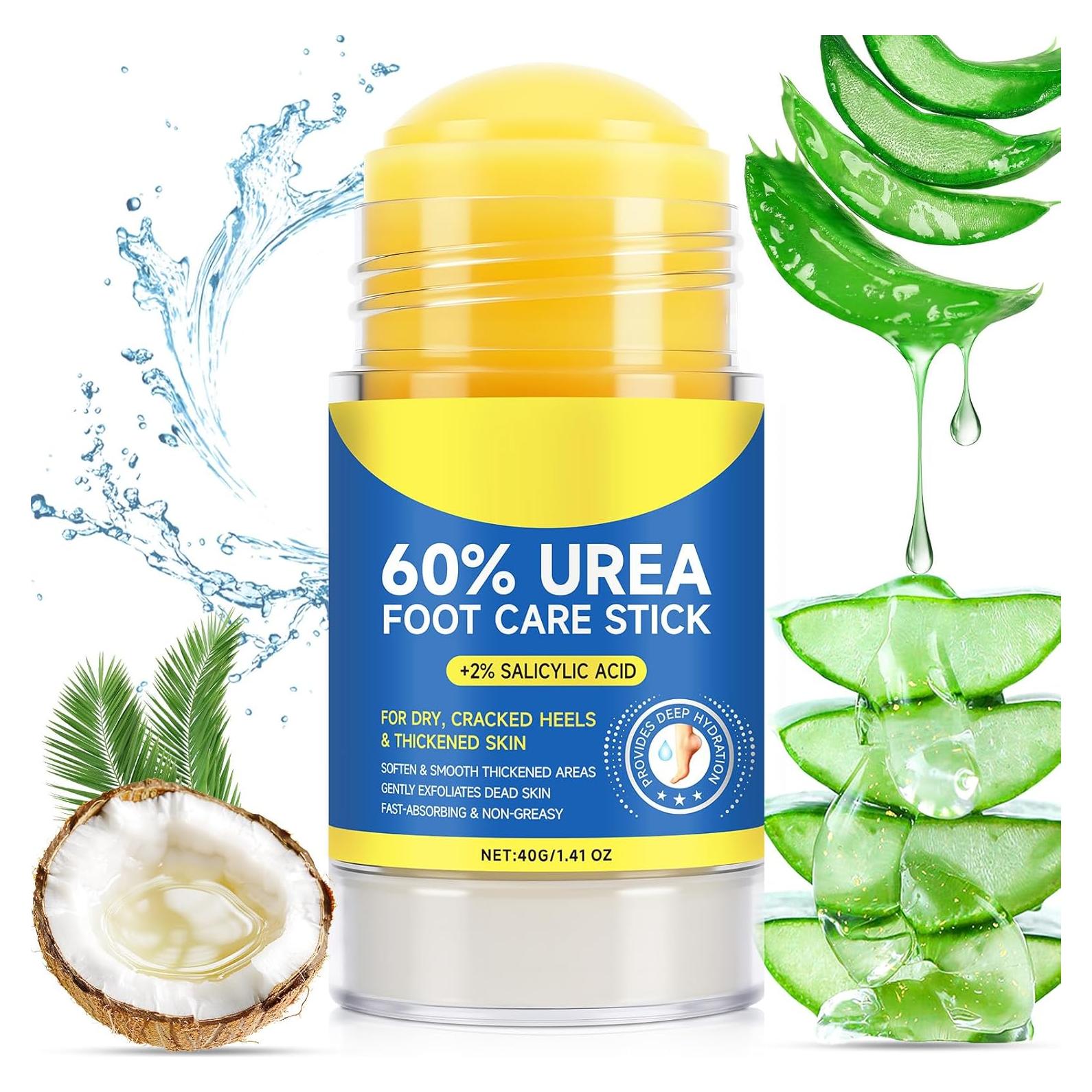 Barra de Cuidado de Pies Urea 60% y Ácido Salicílico 2% 41.5ml