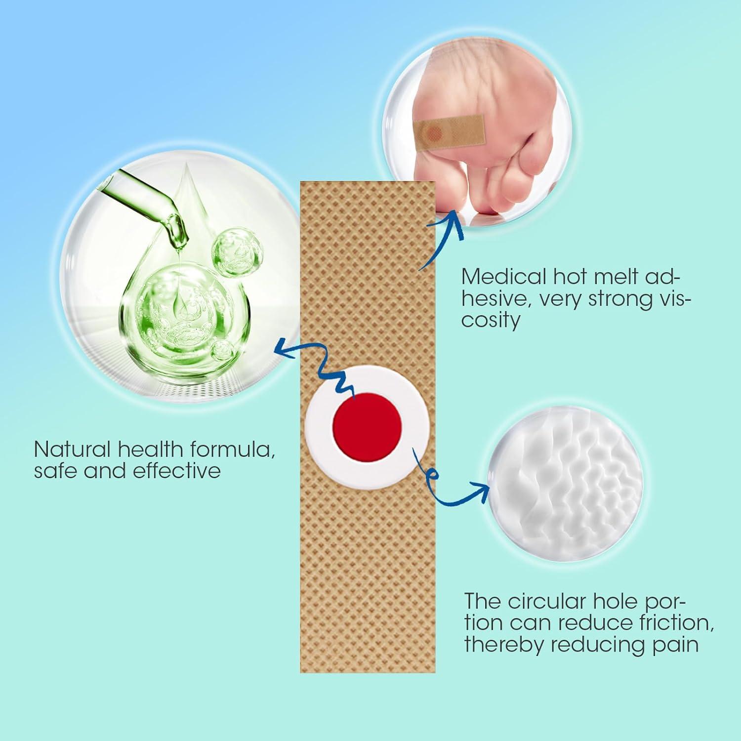 38 Almohadillas Removedoras de Callos MQUPIN para Pies y Dedos