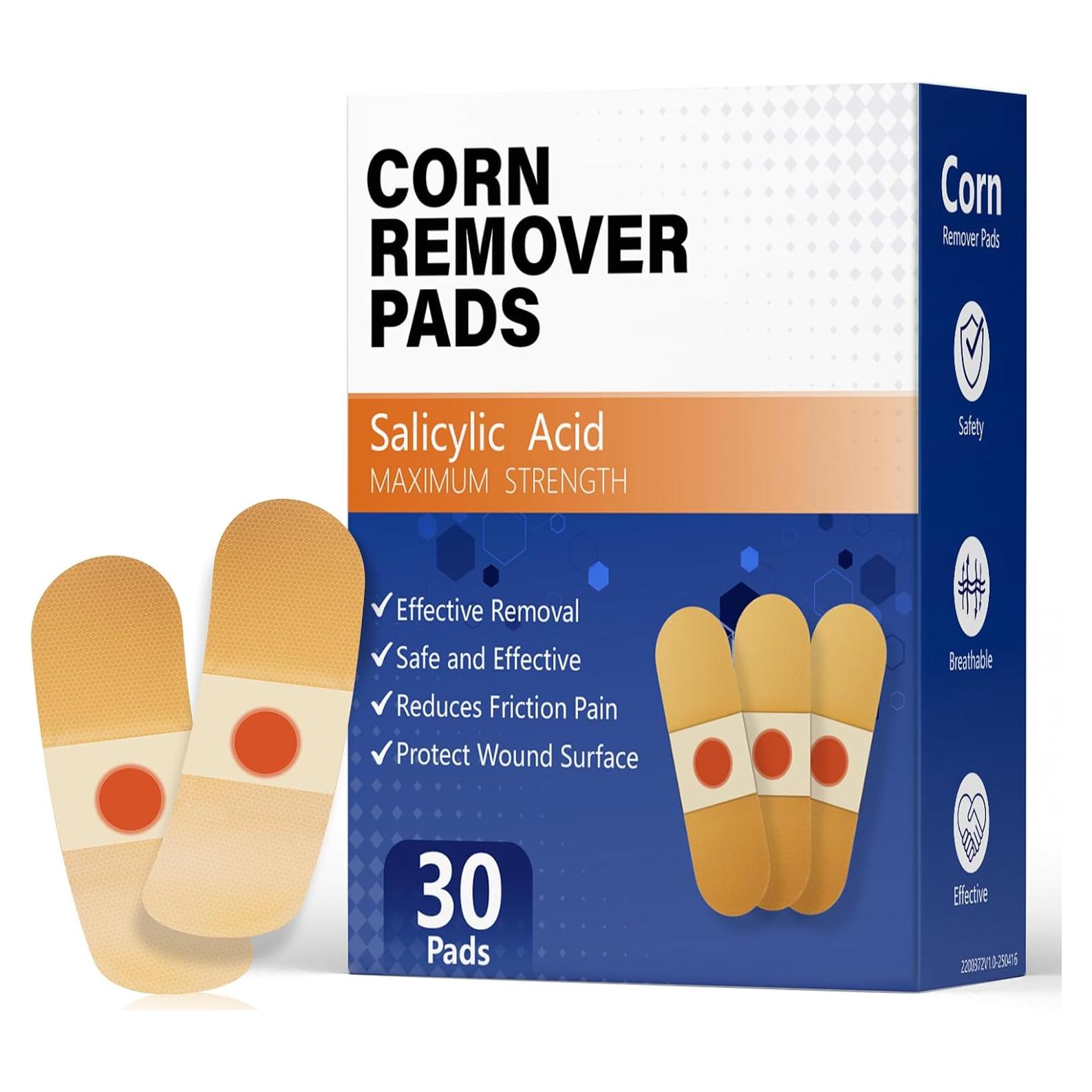 Parche Removedor de Callos QIYANA 30 Piezas 40% Ácido Salicílico