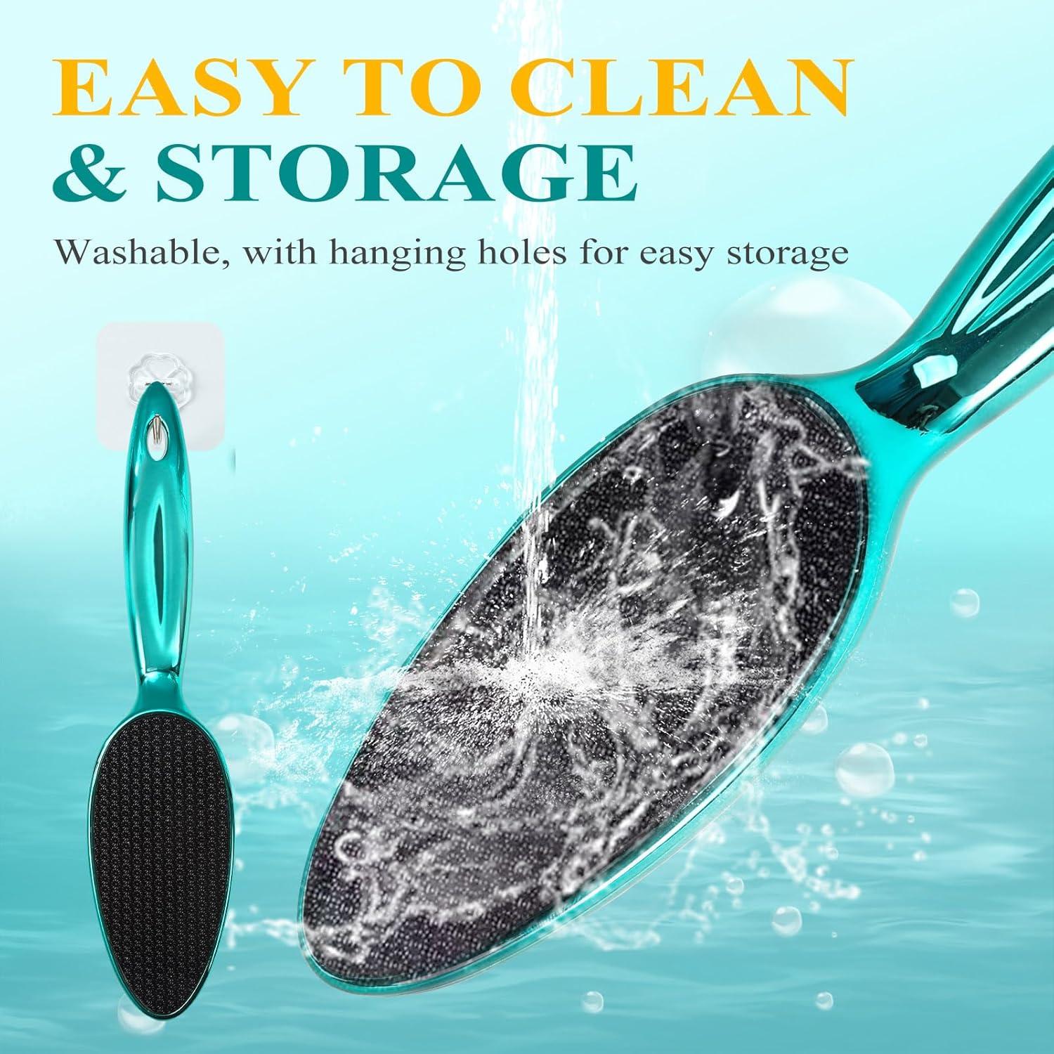 Lima de Pie de Vidrio HovuuTuig Exfoliador de Pies Verde