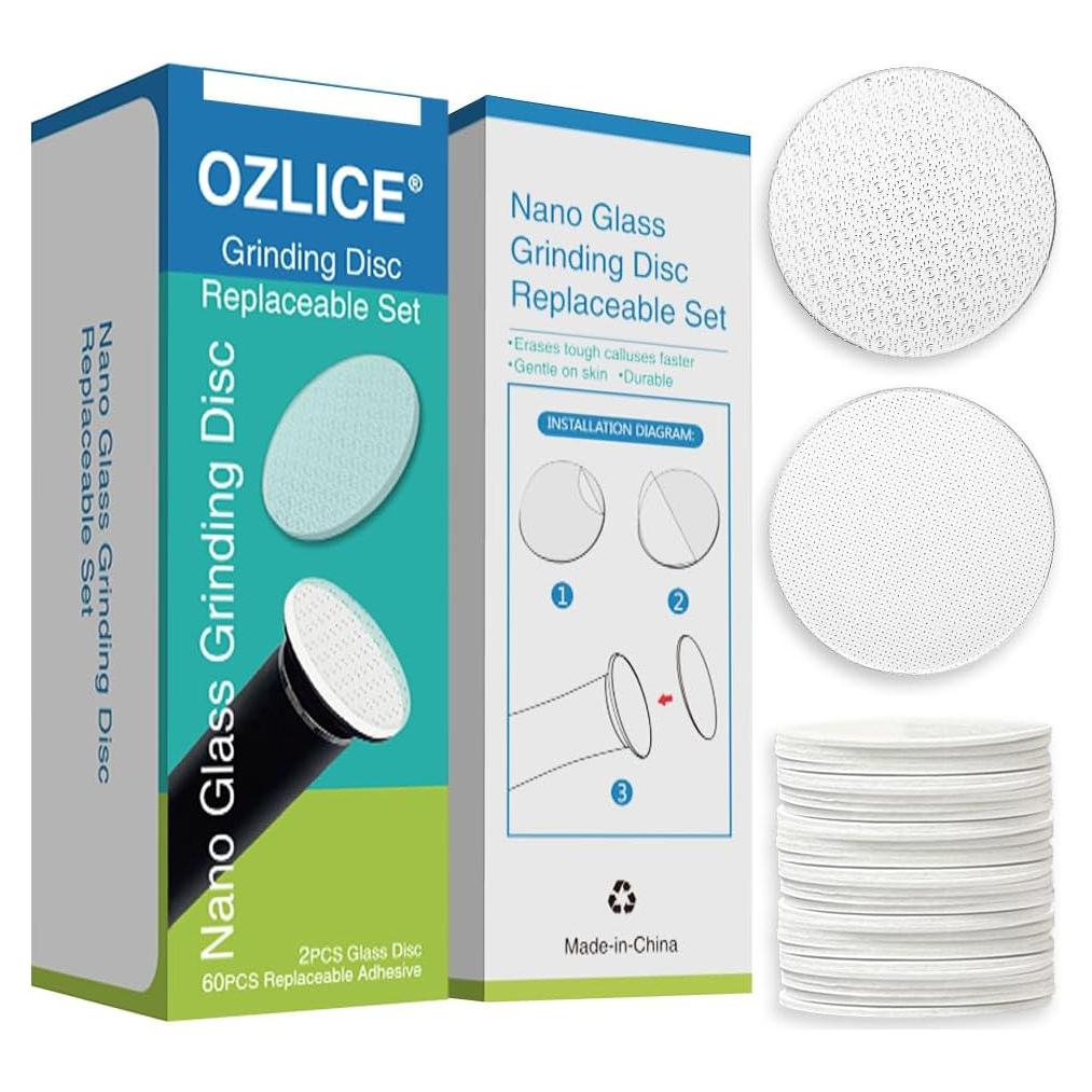 Disco de Lija de Vidrio Nano OZLICE para Removedor de Callos