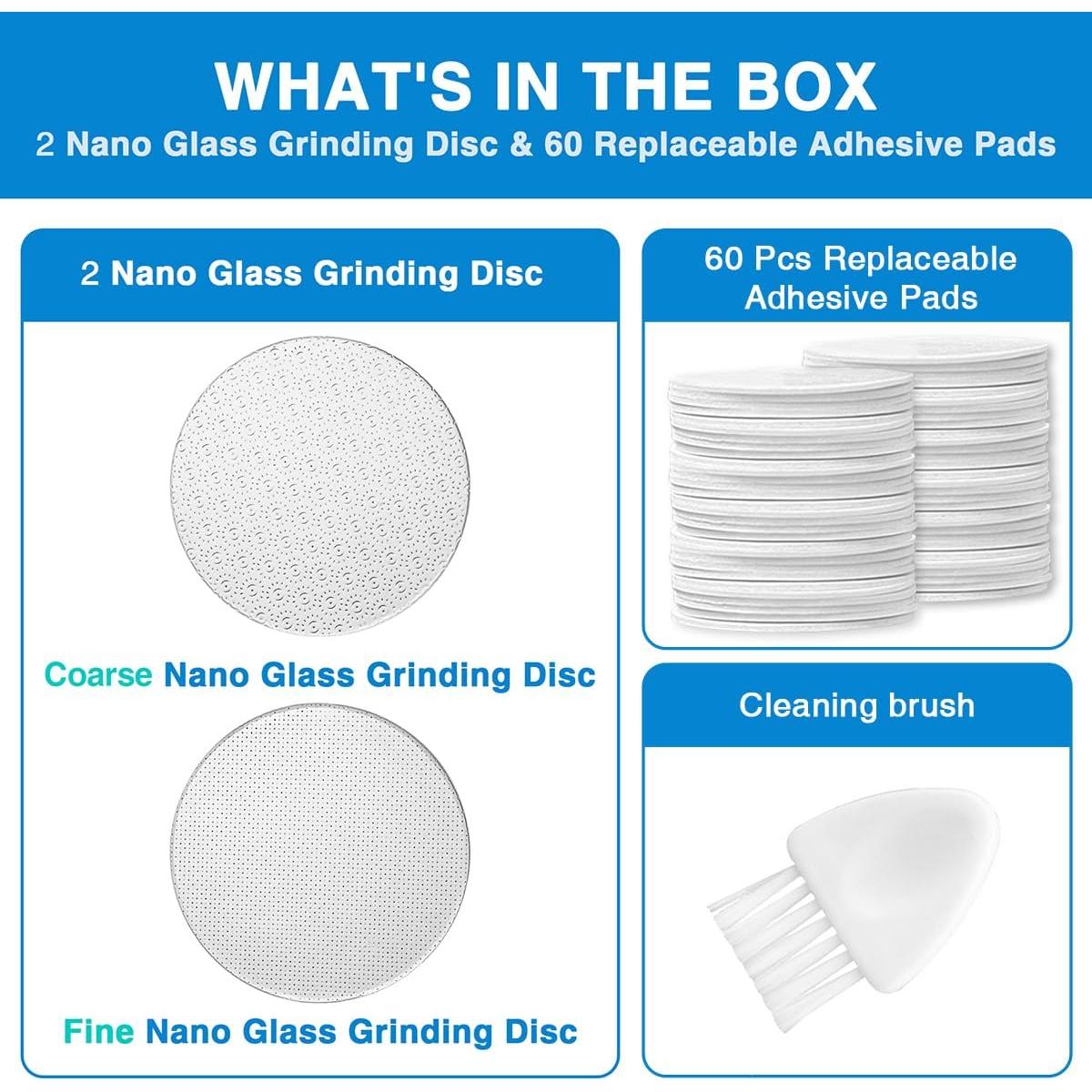 Disco de Lija de Vidrio Nano OZLICE para Removedor de Callos