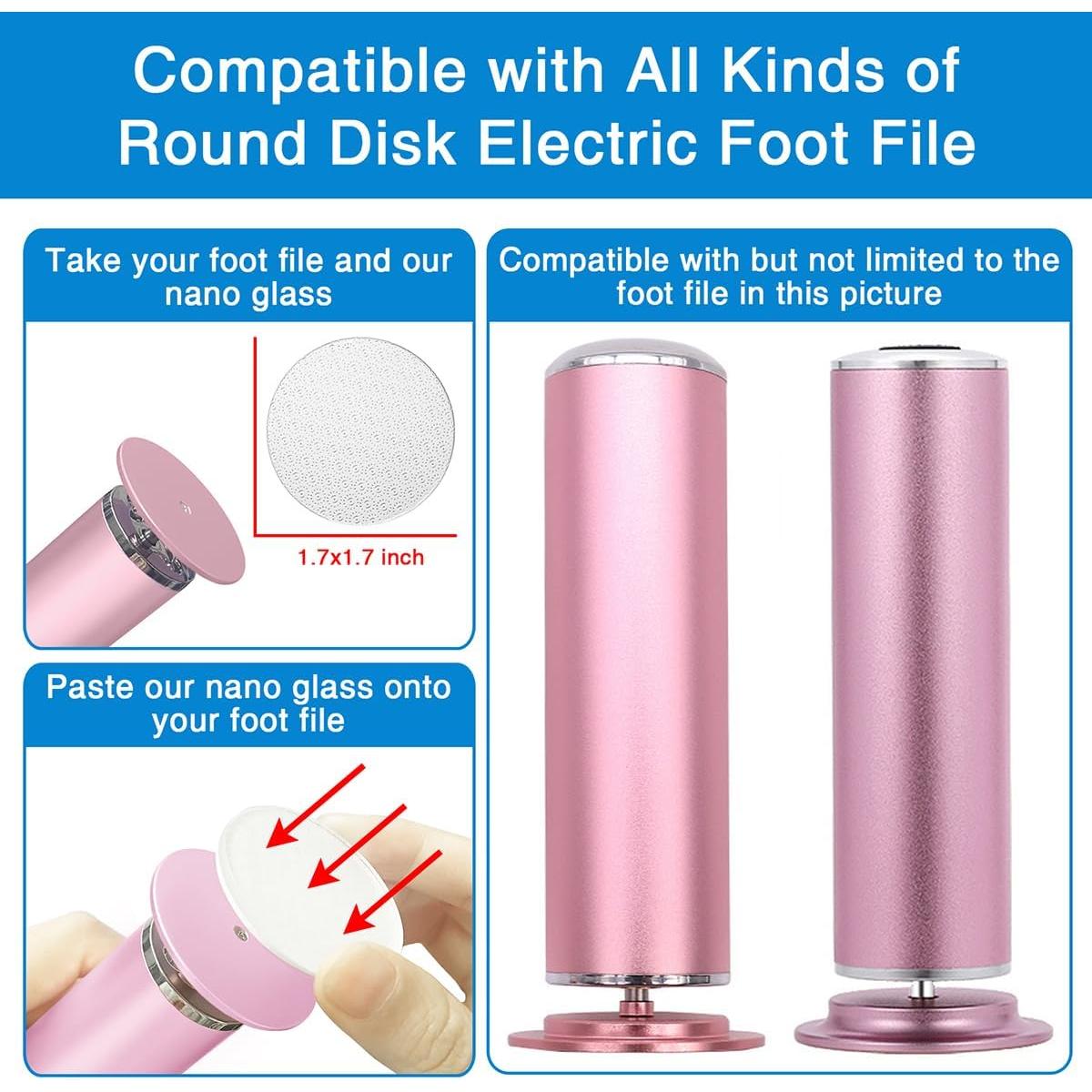 Disco de Lija de Vidrio Nano OZLICE para Removedor de Callos