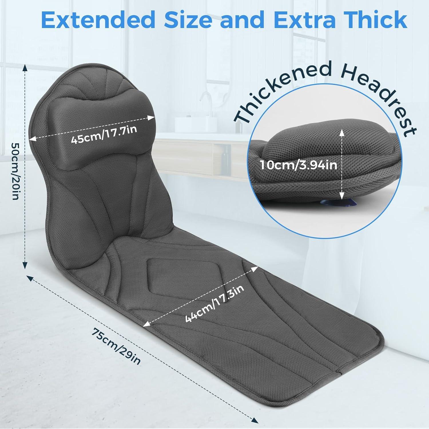 Almohada de Baño Ergonómica LOOWARTS 129.5x43.2cm