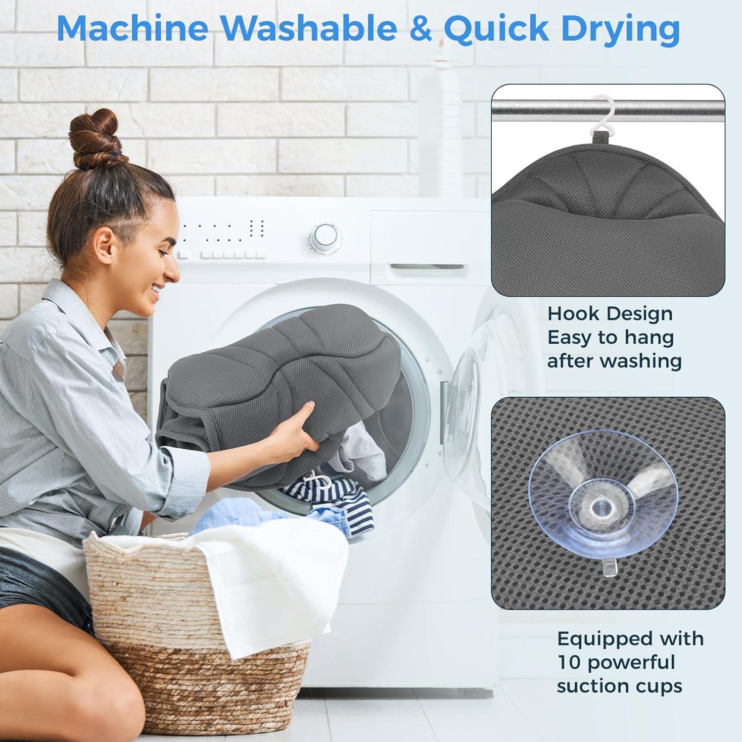 Almohada de Baño Ergonómica LOOWARTS 129.5x43.2cm