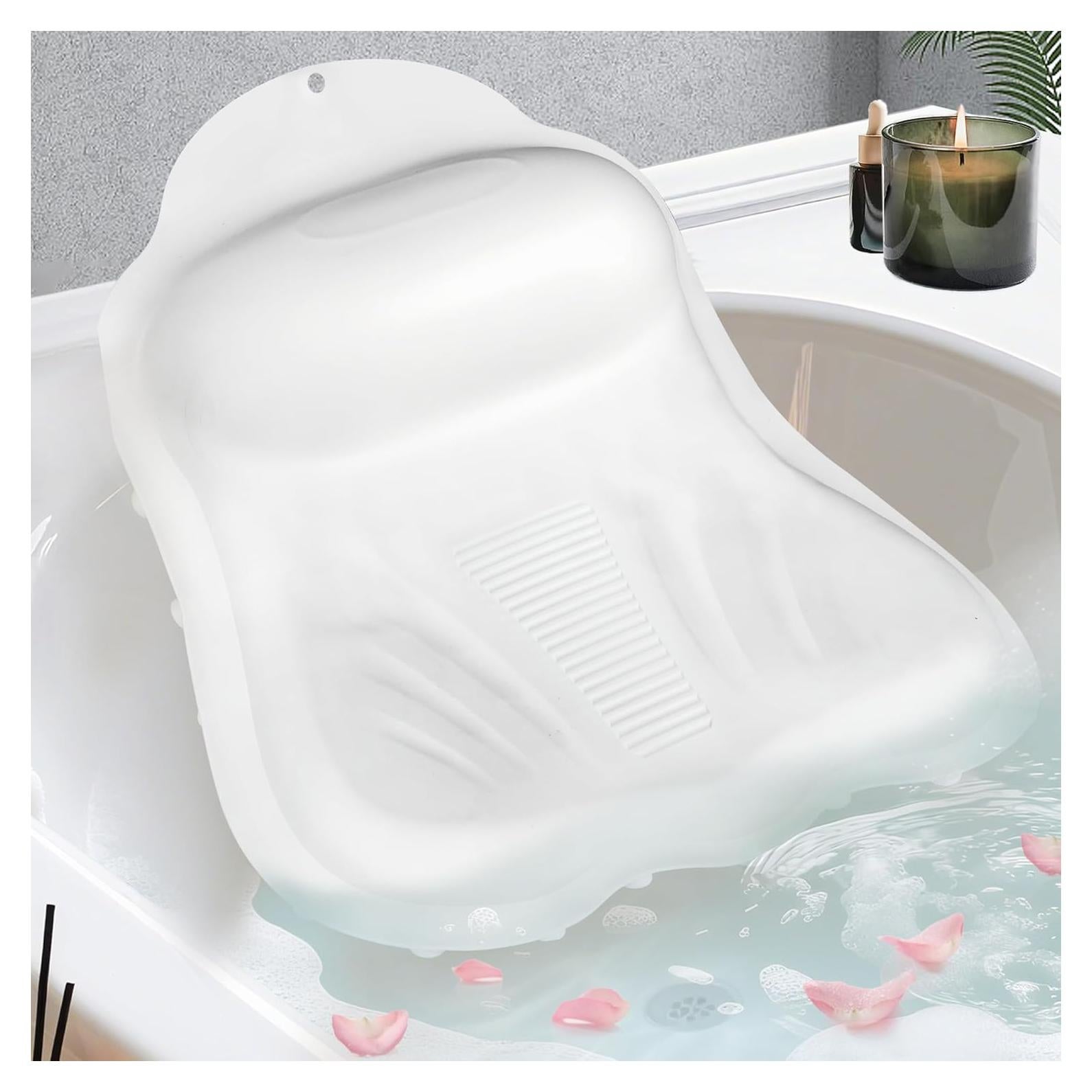 Cojín de baño inflable Starotatess de silicona ajustable