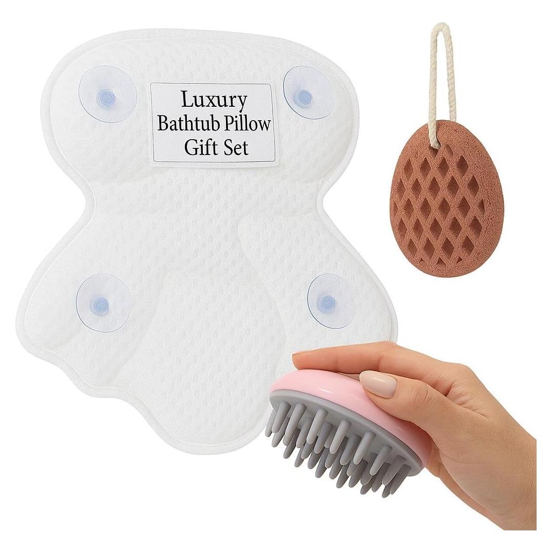 Juego de Almohadas de Baño CLUB CONNEXION - Spa Relax 4D