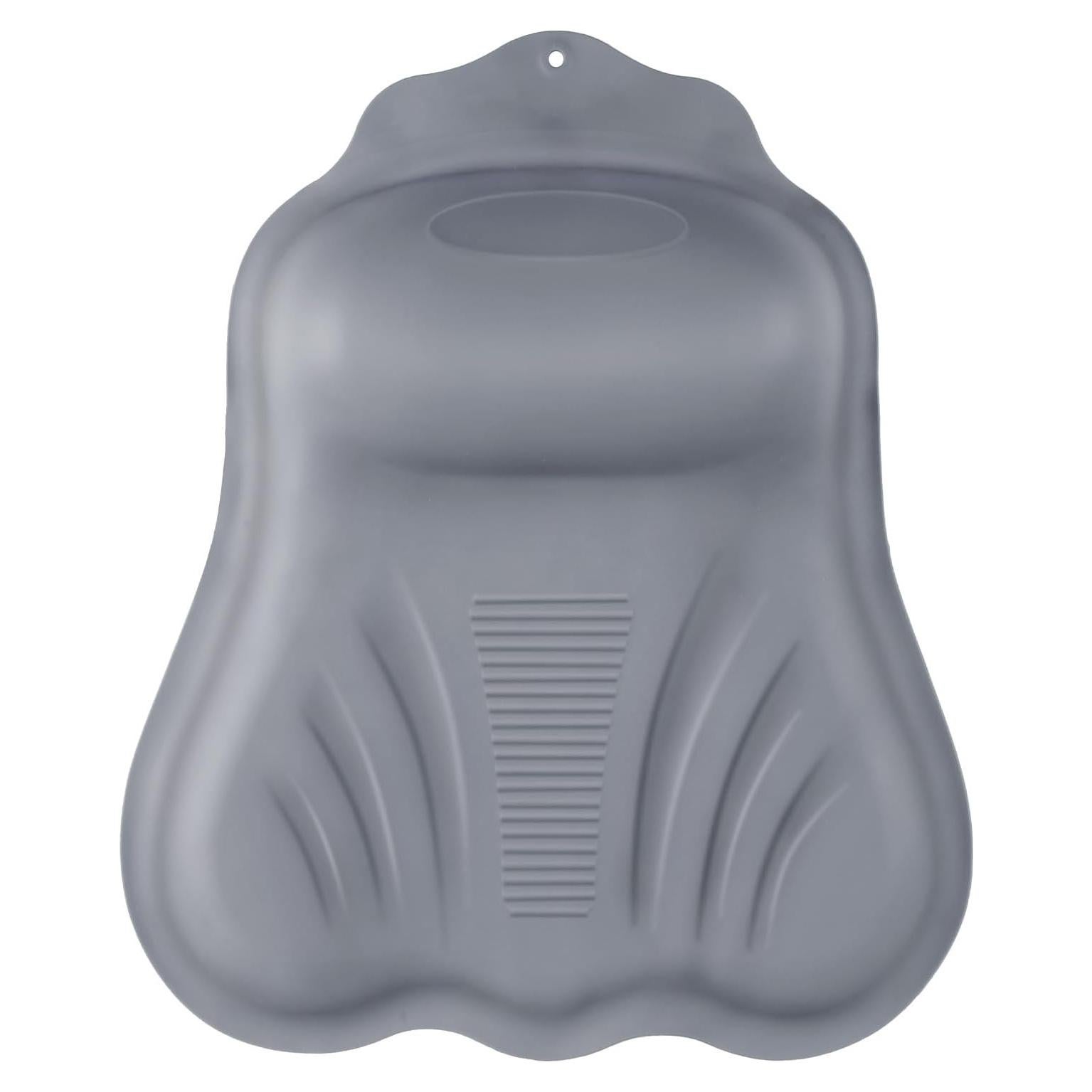 Almohada de Baño Goowin de Silicona Gris con Succión Fuerte