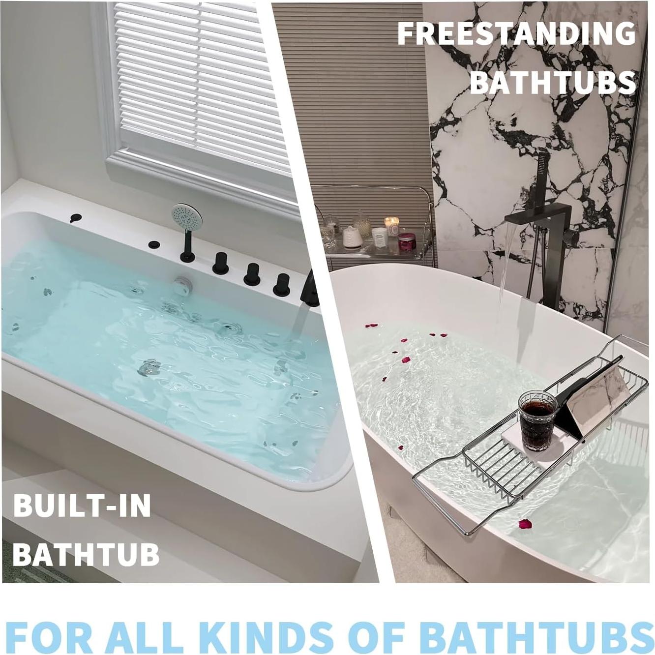 Almohada de Baño Deenwada de Silicona Azul - Reposacabezas Ergonómico